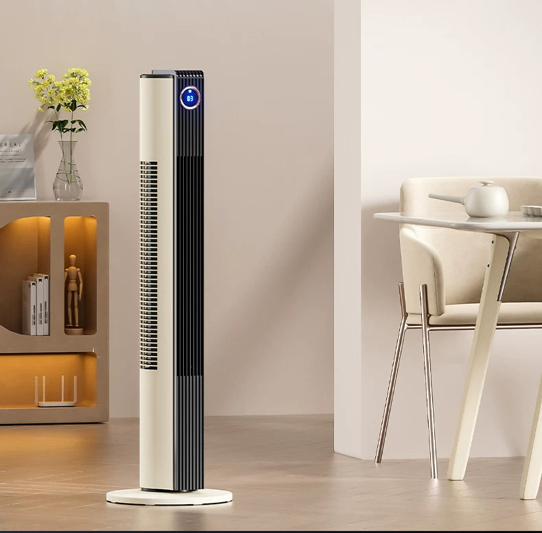 Tower Fan, Household Bladeless Fan, Energy-Saving Vertical Oscillating Floor Fan for Bedrooms, Mothers and Infants