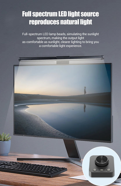 Monitor Light Bar RGB Lightbar Atmosphere USB LED Screen Hanging Setup Dimming For Game Room Desk Lamp Night Light Accessories