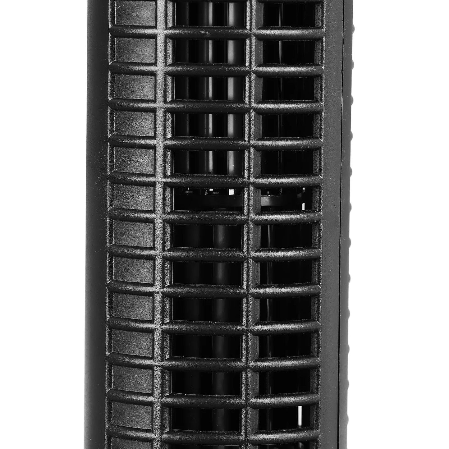 【2026】Tower Bladeless Fan 90 Degree Oscillating Fingertip Guard USB Quiet Desk Fan Anti Slip Pad with Light for Home