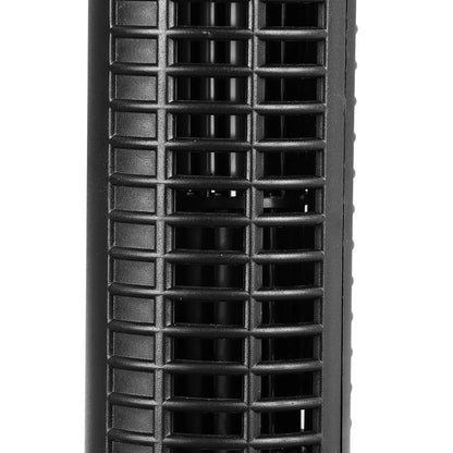 【2026】Tower Bladeless Fan 90 Degree Oscillating Fingertip Guard USB Quiet Desk Fan Anti Slip Pad with Light for Home