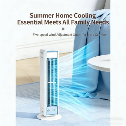 Portable Air Cooling Fans Desktop Tower Fan with Digital Panel 120°scillating Wall Mount & Standing Fans for Home, Office, Dorm