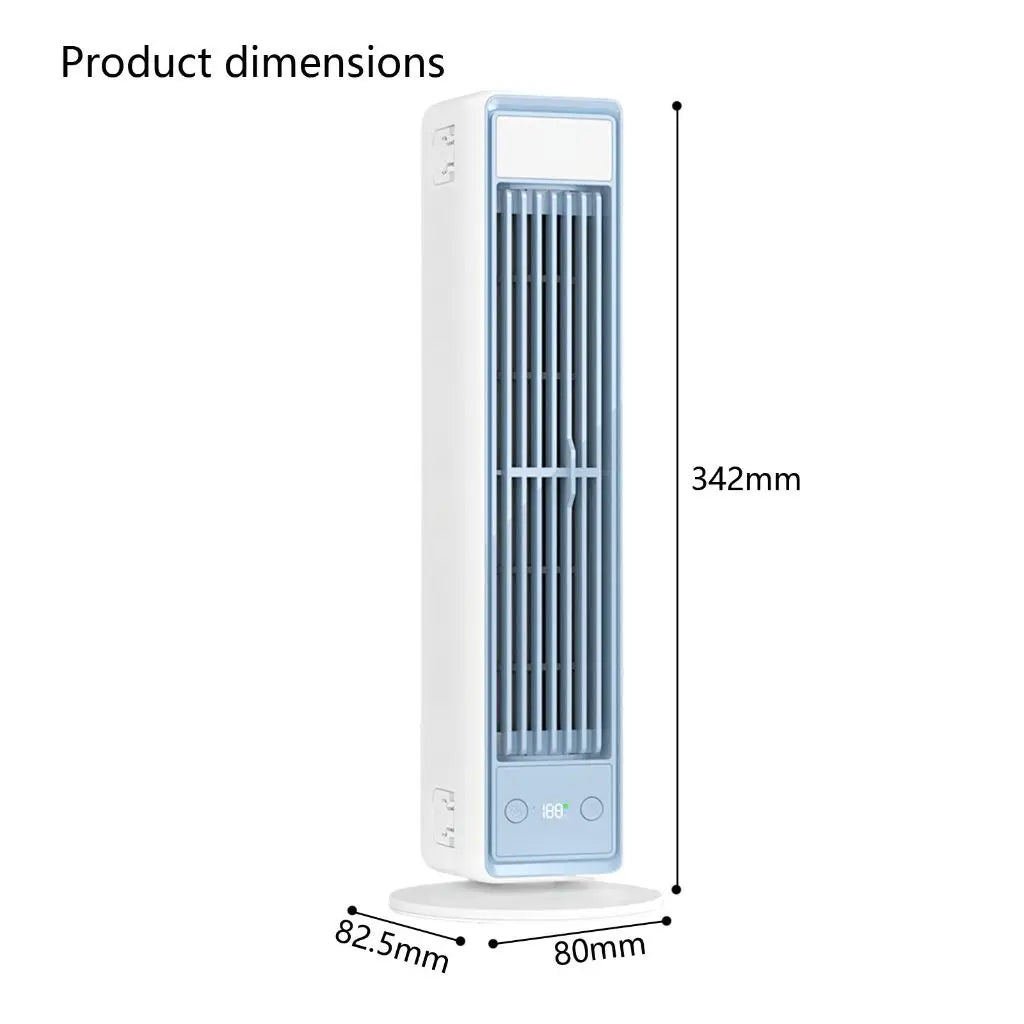 Portable Air Cooling Fans Desktop Tower Fan with Digital Panel 120°scillating Wall Mount & Standing Fans for Home, Office, Dorm