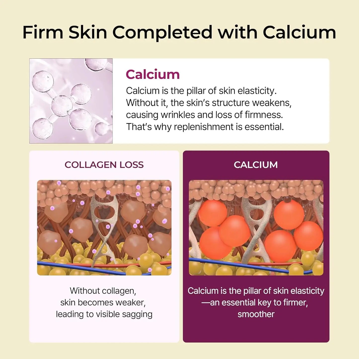 Calcium Multi Balm 9g All In One Wrinkles Calcium Volume Multi Balm Stick Collagen Wrinkles Face Eye treatment Balm calcium