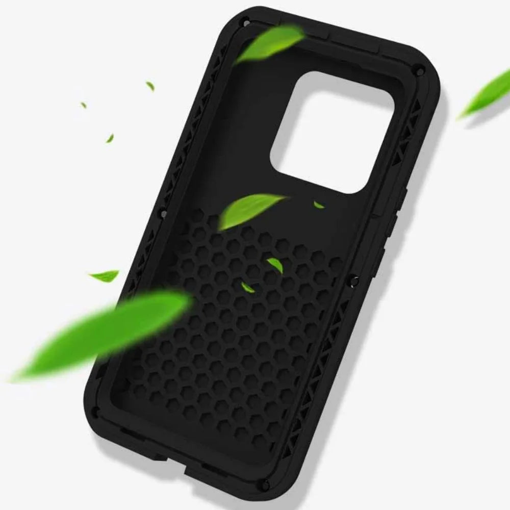 Love Mei Armor Phone Case for Xiaomi 15 14 13 Pro 11 Silicone Military Grade Rugged Metal Protective Shockproof Dust Proof Cover