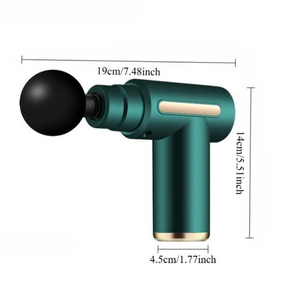 Portable Small Massager Muscle Relaxation Fascia Gun Massage Artifact Fitness Massage Gun Handheld Massager Fascia Gun