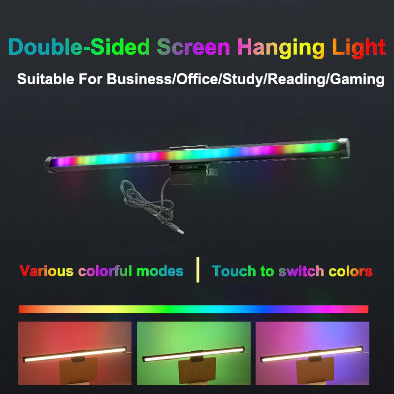 LED Computer Monitor Light Bar For Learning/Reading/Work Dimming Night Lighting Display Screen Hanging Lamp Eye Protection Lamp
