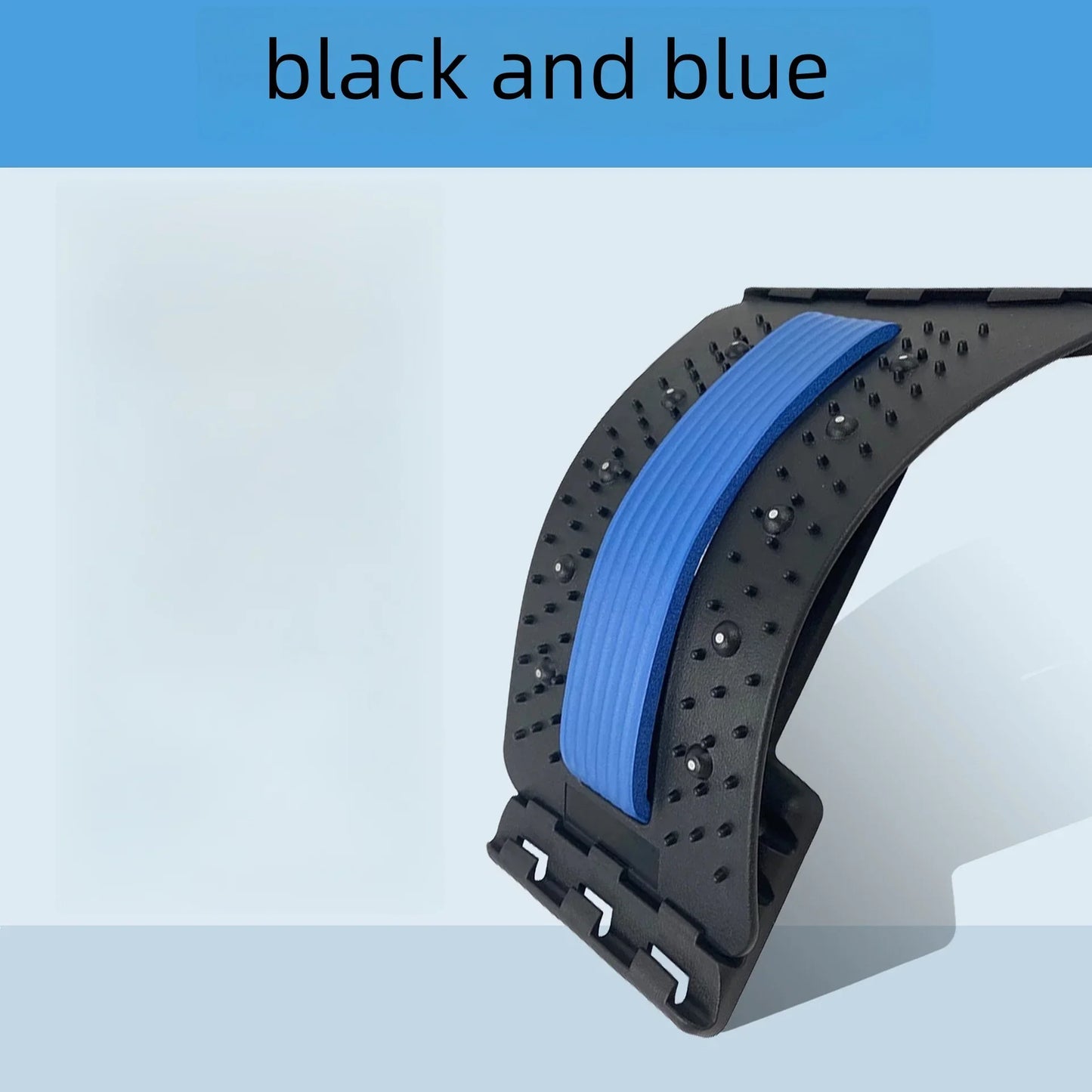 Home back and waist stretching equipment, yoga fitness back traction and back stretcher, waist stretching massager