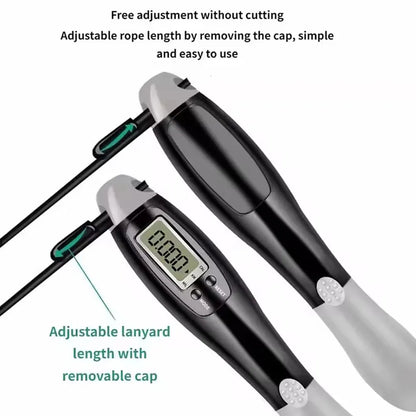 Digital Counting Jumping Rope Set, Smart Wireless Ball, Dual Purpose Indoor Wireless Jumping Rope, Wireless, Free Switching
