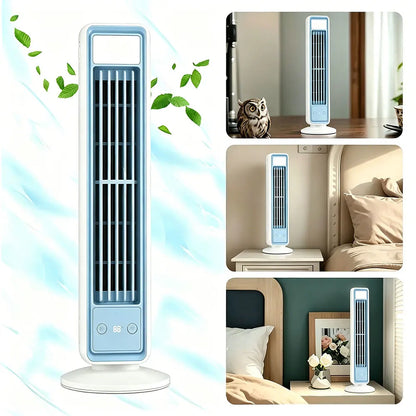 Portable Air Cooling Fans Desktop Tower Fan with Digital Panel 120°scillating Wall Mount & Standing Fans for Home, Office, Dorm